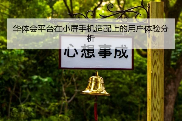 华体会平台在小屏手机适配上的用户体验分析